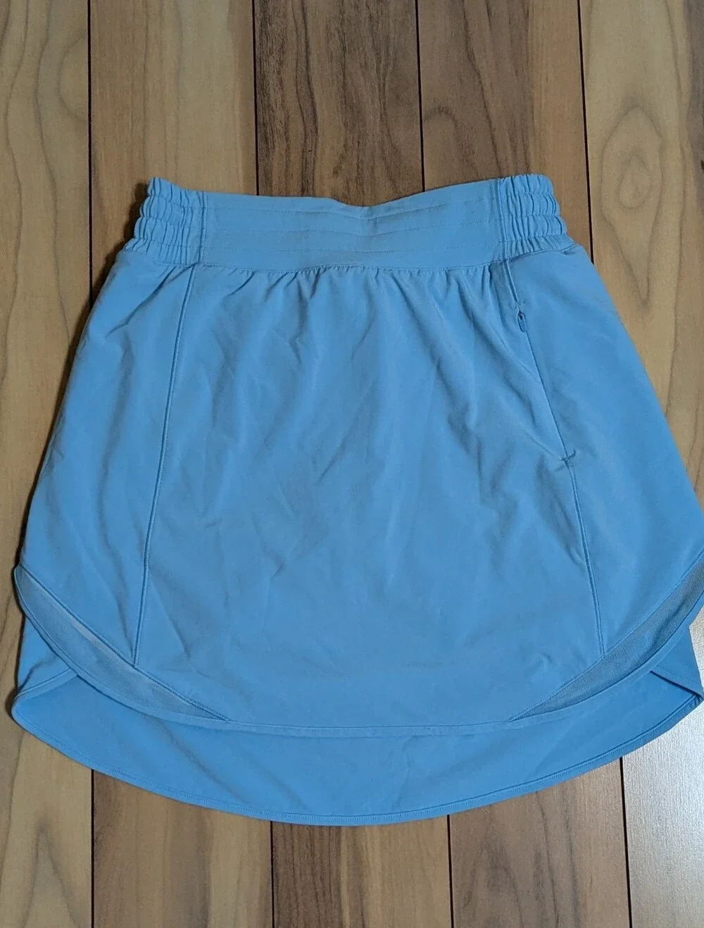 EUC! Lululemon Hotty Hot High Rise Skirt In Light Blue Size 4